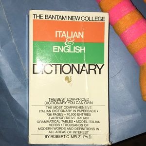 Italian English dictionary